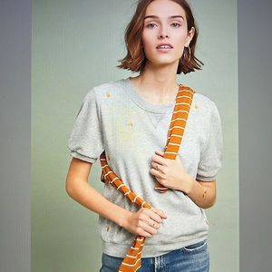 Anthropologie Sweet Clementine Sweatshirt by Current Air